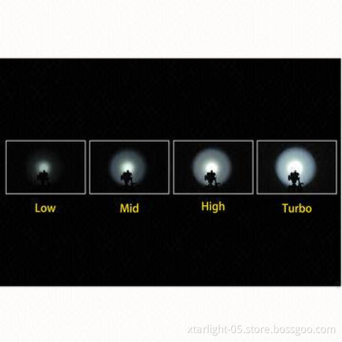 LED Flashlight, Wk40 Sirius AA2, 70M Maximum Range